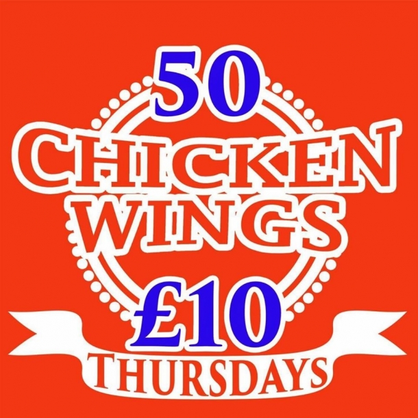 50 Chicken Wings for just £10 every Thursday at Pranj's in Bristol on 22 September 2016