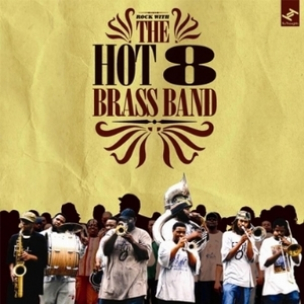 The Hot 8 Brass Band at The Fleece in Bristol on 3 May 2017.