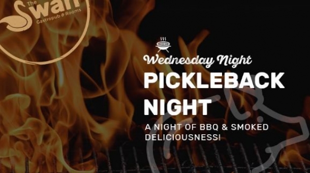 Pickleback American BBQ night at The Swan Hotel - Wednesday 18th January 2017
