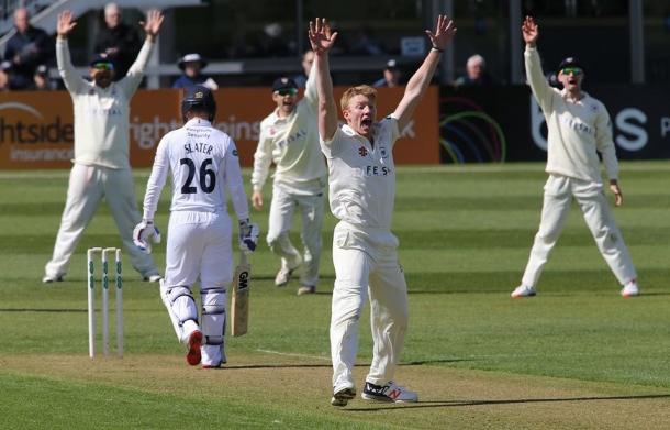 Gloucestershire Cricket v Derbyshire in the County Championship in Bristol