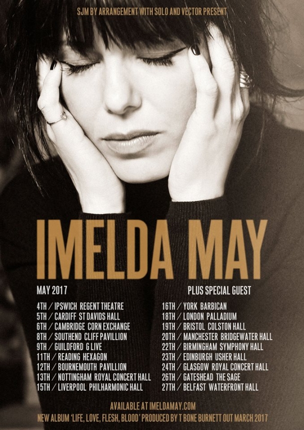 Imelda May at The Colston Hall in Bristol on Friday 19th May 2017