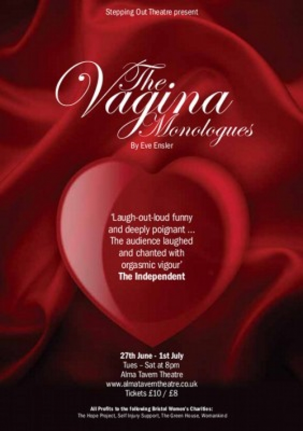 The Vagina Monologues at The Alma Tavern Theatre in Bristol from 27 June to 1 July 2017