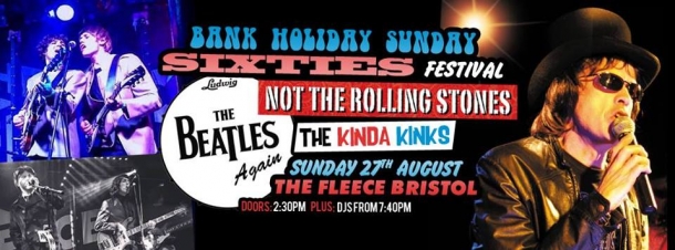 Bank Holiday Sunday Sixties Festival at The Fleece in Bristol on Sunday 27 August 2017