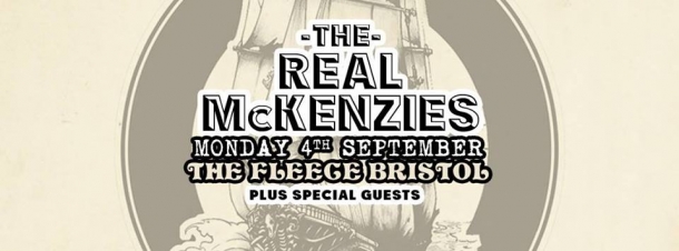 The Real McKenzies at The Fleece in Bristol on Monday 4 September 2017