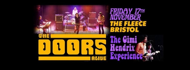 The Doors Alive + The Gimi Hendrix Experience at The Fleece in Bristol on Friday 17 November 2017