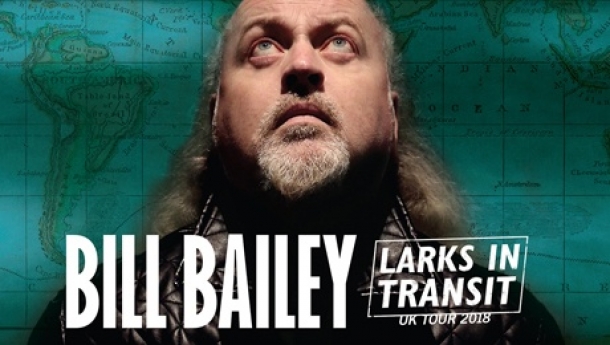 Bill Bailey's Larks in Transit at Bristol Hippodrome on Friday 11th and Saturday 12th May 2018