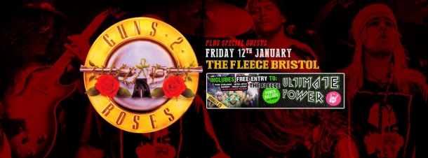 Guns 2 Roses at The Fleece Bristol 12th January 2018