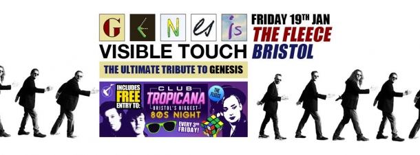 Genesis Visible Touch at The Fleece Bristol on the 19th January 2018
