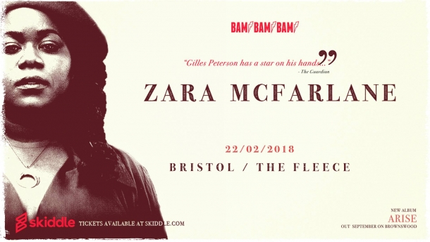 Zara McFarlane at The Fleece Bristol on the 22nd February 2018