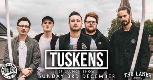 Tusken EP Launch and pop punk extravaganza at The Lanes Bristol 3rd December 2017