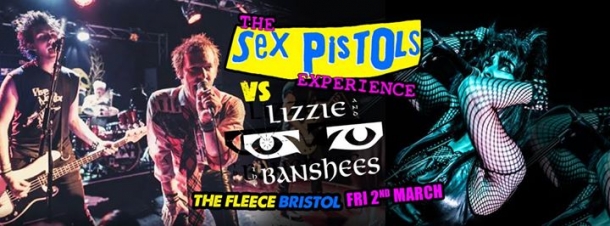 Sex Pistols Exp vs Lizzie & The Banshees at the Fleece in Bristol
