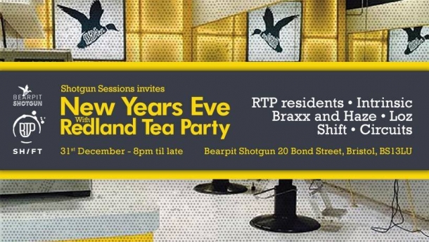 Shotgun Sessions New Year’s Eve with Redland Tea Party in Bristol