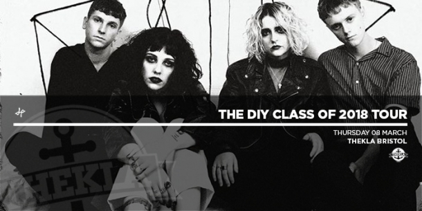 DIY CLASS OF 2018 TOUR at Thekla in Bristol on Thursday 8th March 2018