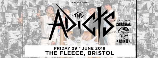 The Adicts at The Fleece Bristol 29th June 2018