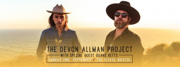 The Devon Allman at The fleece in Bristol on Sunday 2nd September 2018
