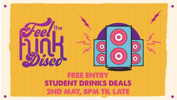 Feel the Funk Disco at Steam Bristol on 2nd May 2018