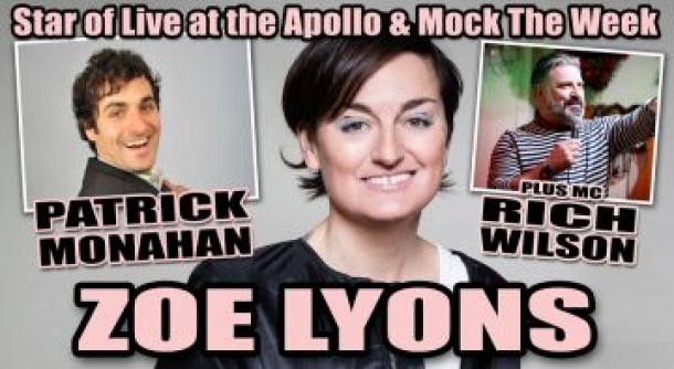 Zoe Lyons & Patrick Monahan Comedy Night at Redgrave Theatre in Bristol on Thursday 28th June 2018