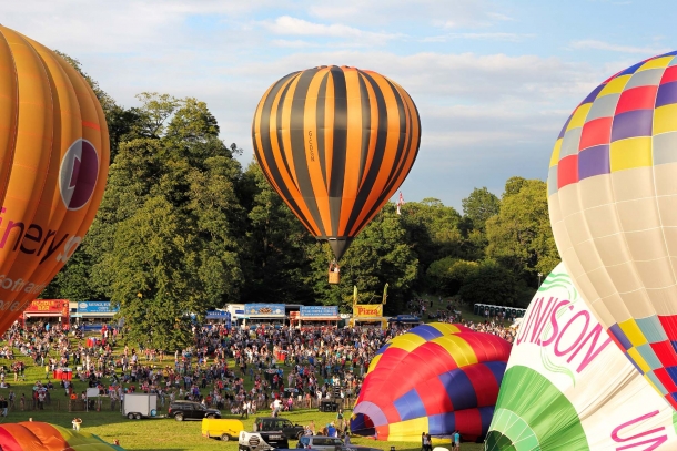 Bristol Motorhome and Caravan Show at this year's Balloon Fiesta from 9th-12th August 2018