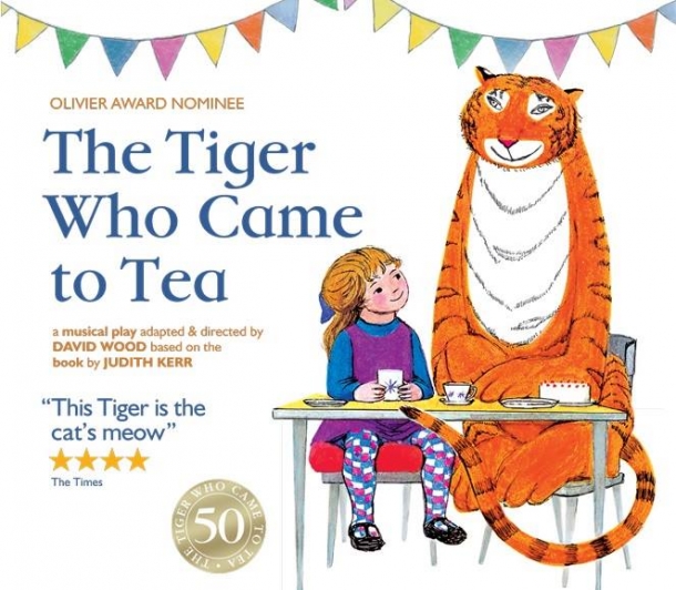 The Tiger Who Came To Tea at The Redgrave Theatre Bristol from Tuesday 18th-Friday 21st December 2018