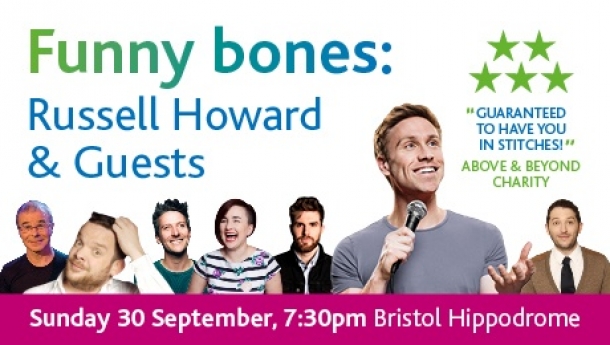 Funny Bones: Russell Howard & Guests at Bristol Hippodrome on Sunday 30th September 2018