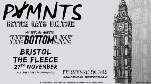 PVMNTS at The Fleece in Bristol on Tuesday 27 November 2018