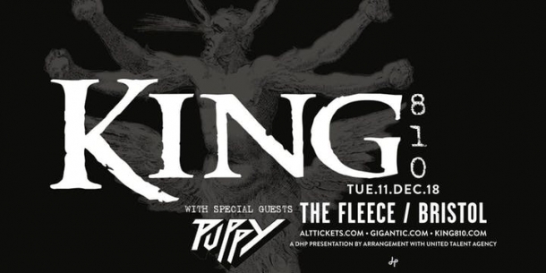 King 810 at The Fleece in Bristol on Tuesday 11 December 2018