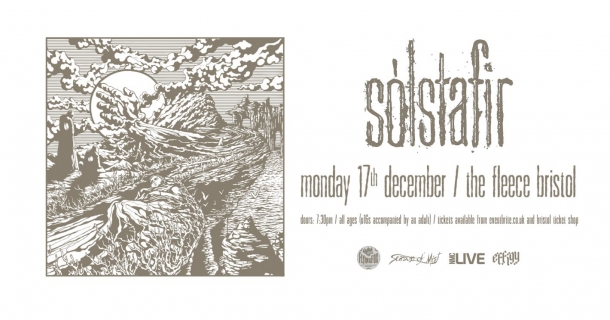 Sólstafir at The Fleece in Bristol on Monday 17 December 2018