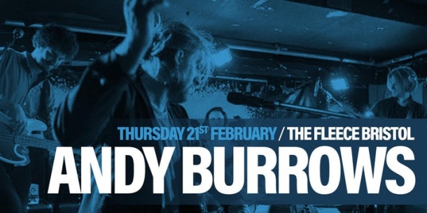 Andy Burrows at The Fleece in Bristol on Thursday 21 February 2019