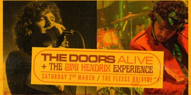 The Doors Alive + The Gimi Hendrix Experience at The Fleece in Bristol on Saturday 2 March 2019