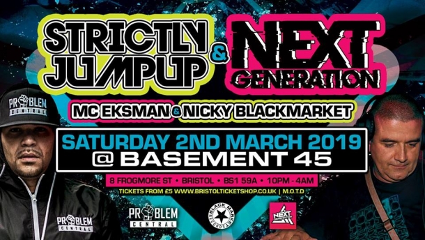 Strictly Jumpup & Next Generation at Basement 45 on Saturday 2nd March 2019