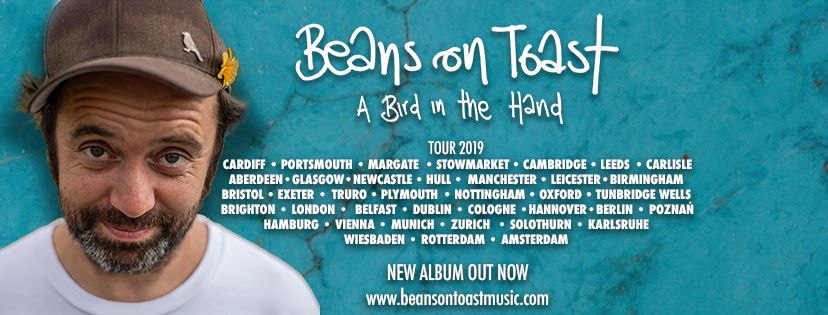 Beans on Toast 2019 tour.