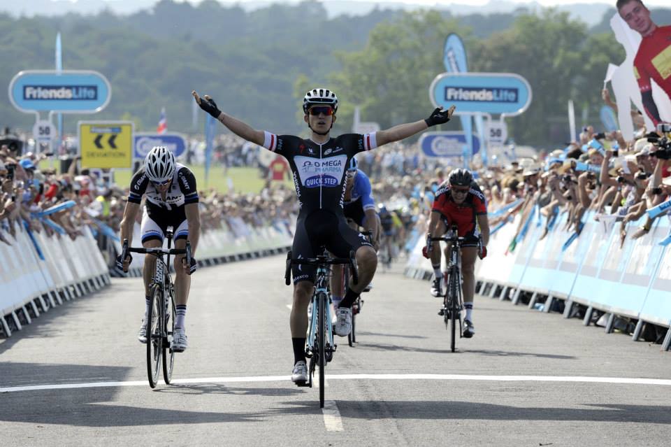 Michal Kwiatkowski Wins the 2014 Tour of Britain Stage in Bristol