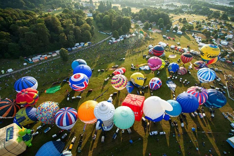 The one and only Bristol International Balloon Fiesta!