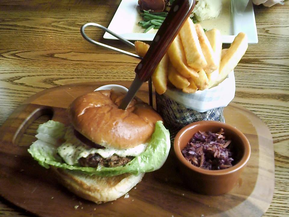 The Ship Inn Special Burger in Bristol