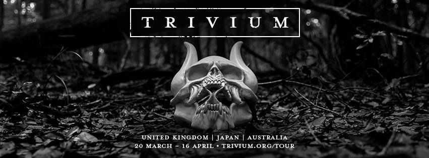 Trivium - Live at the O2 Academy in Bristol Wednesday 23 March 2016