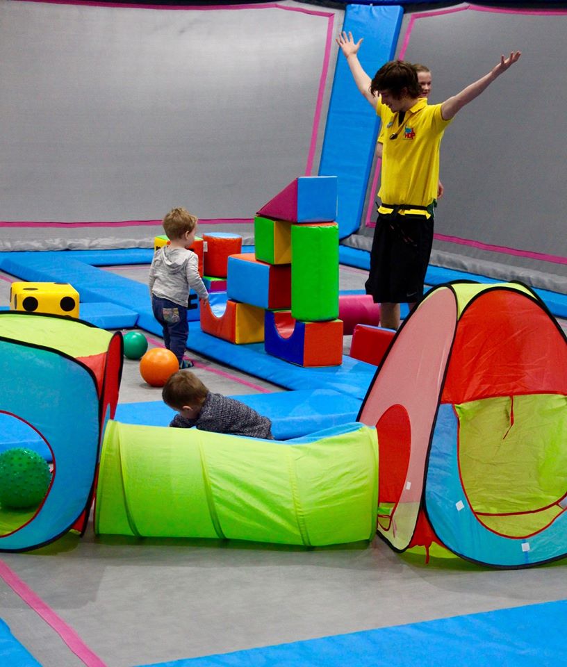 Mini AirHoppers sessions for under 5s at AirHop in Bristol