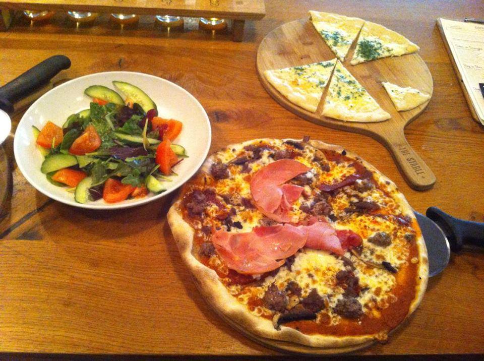 Pizza at The Stable in Bristol