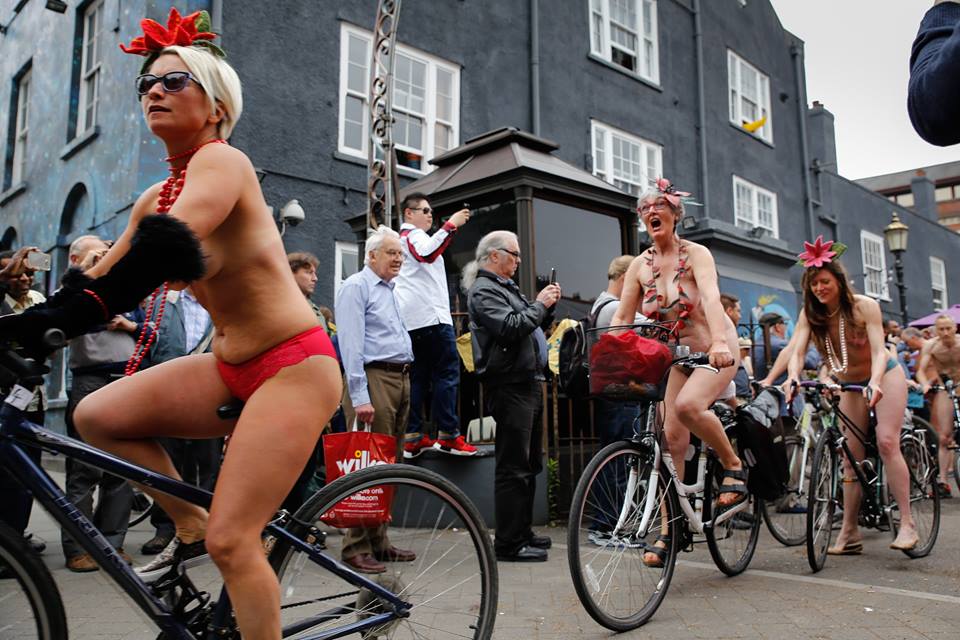 Clothes off, helmets on...the Bristol Naked Bike Ride returns for 2017