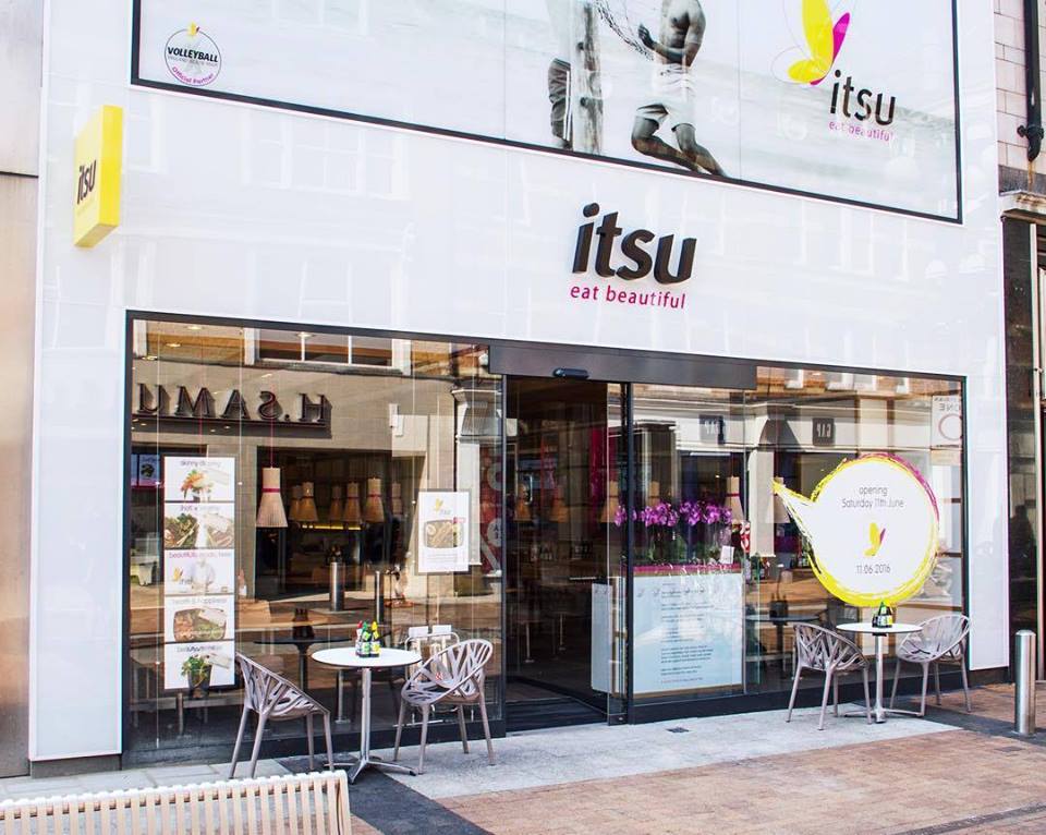 One of the already hugely popular itsu stores around the UK