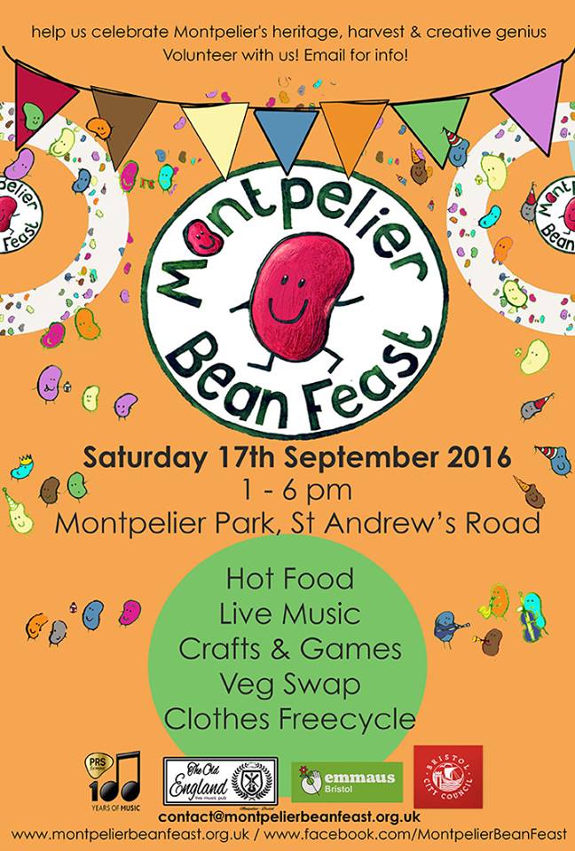 Montpelier Bean Feast in Bristol on Saturday 17 September 2016 