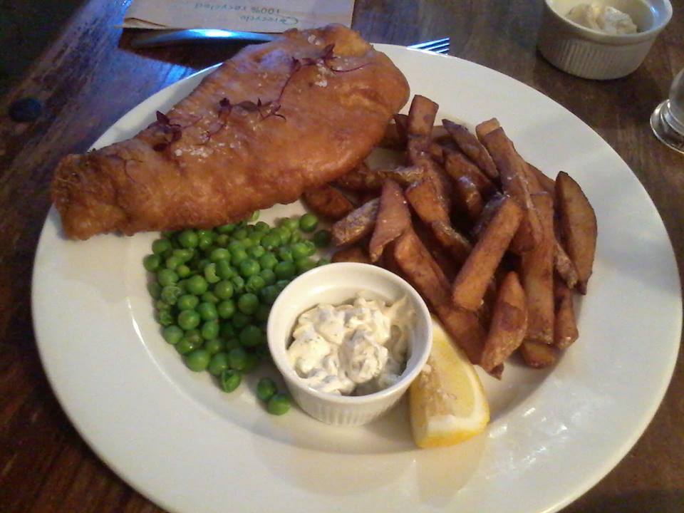 Fish and Chips - The Volunteer Tavern - Bristol Food review