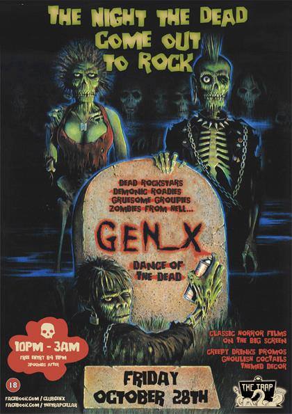 Halloween Gen_X Special Event in Bristol