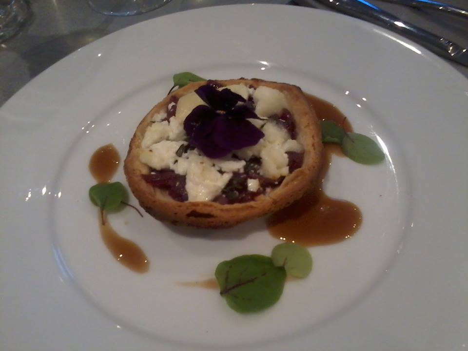 The Nook, Bristol - Food Review - Goat's Cheese Tart