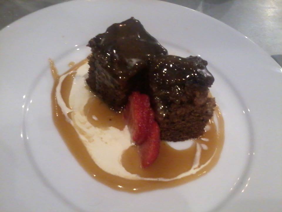 The Nook, Bristol - Food Review - Sticky Toffee Pudding