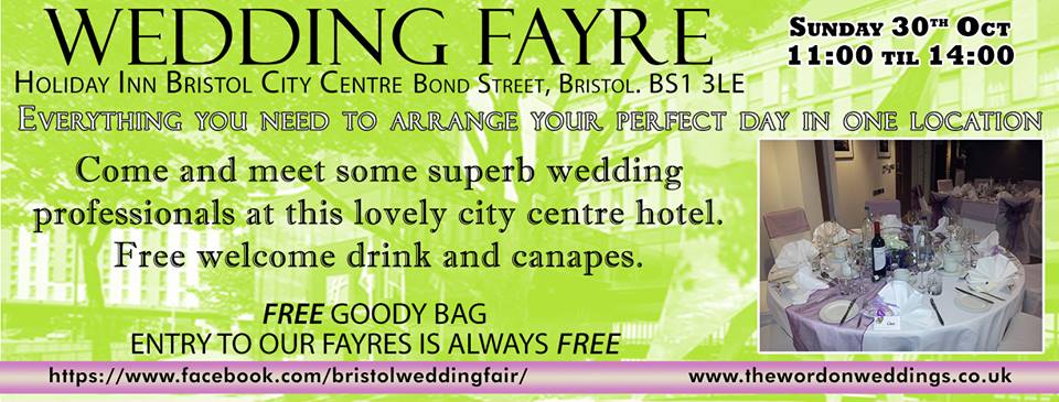 Ashton Gate Stadium Wedding Fayre - Sunday 30 October 2016