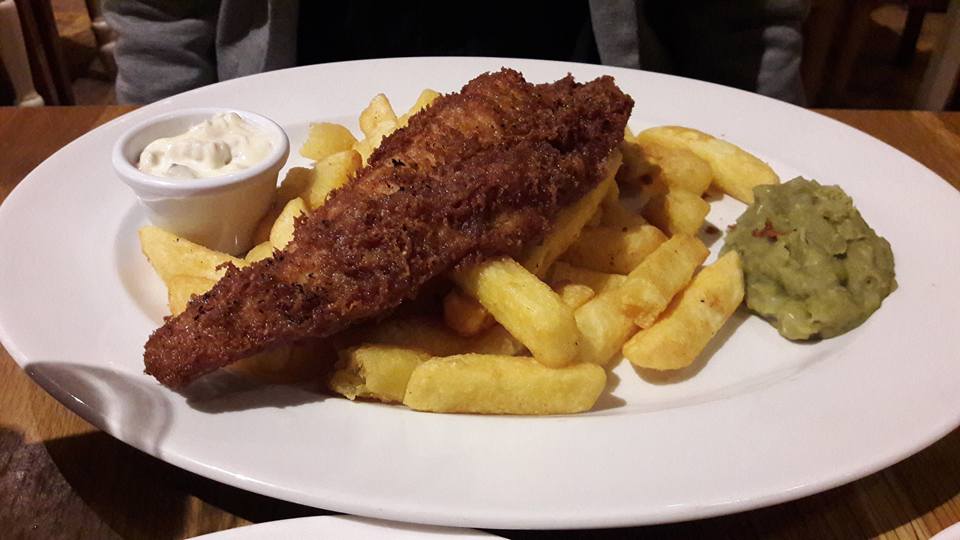 Fish and Chips at Loch Fyne in Bristol