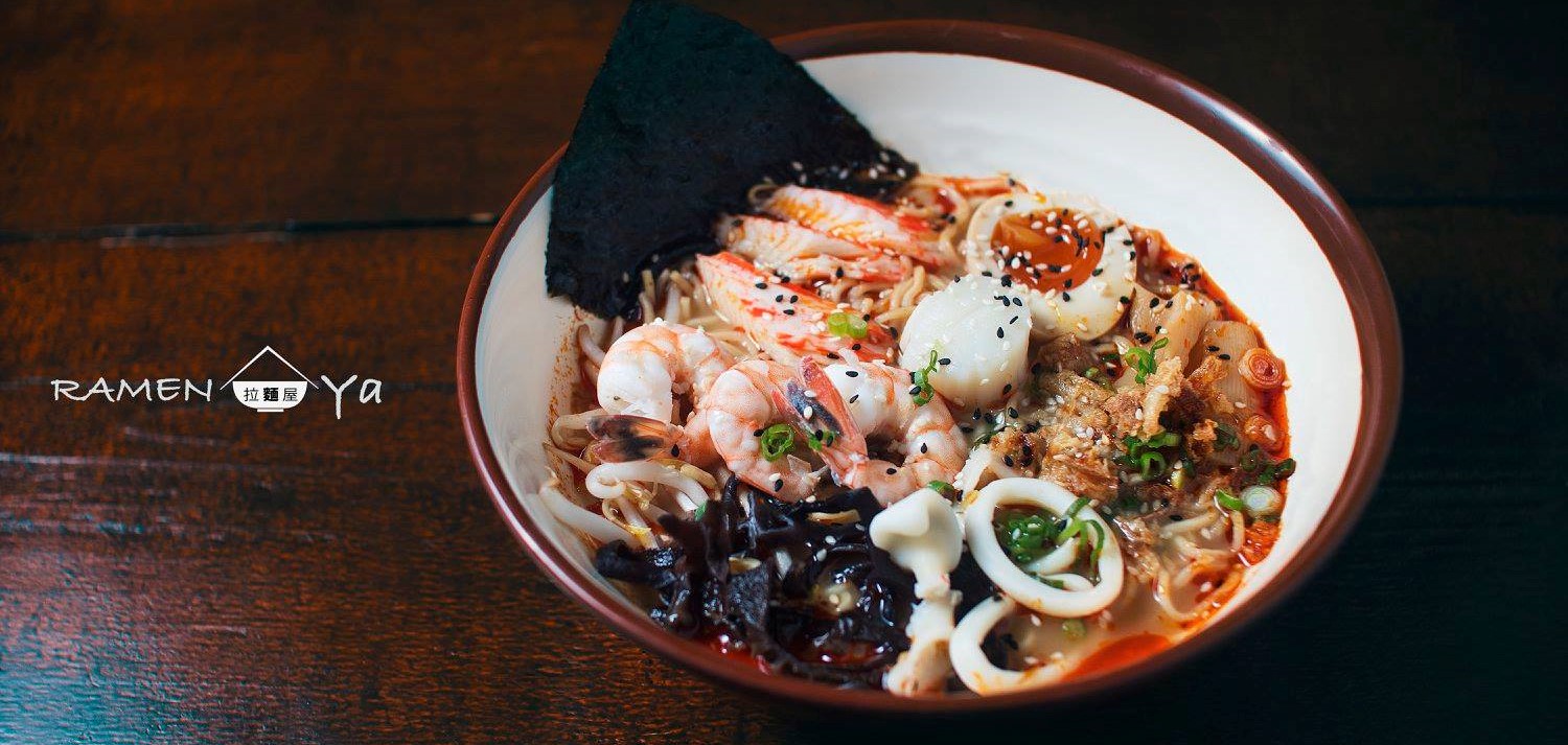 Get 20% off with Ramen Ya and their Spicy Seafood Ramen