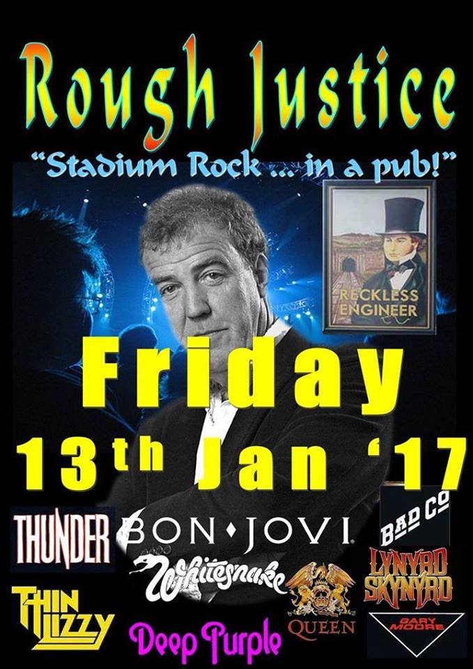 Rough Justice at The Reckless Engineer in Bristol on Friday 13 January 2017