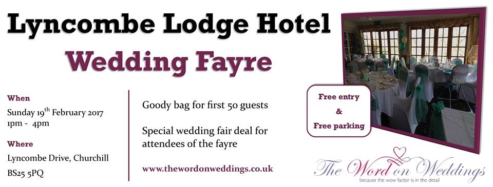 Wedding fayre at Lyncombe Lodge Hotel