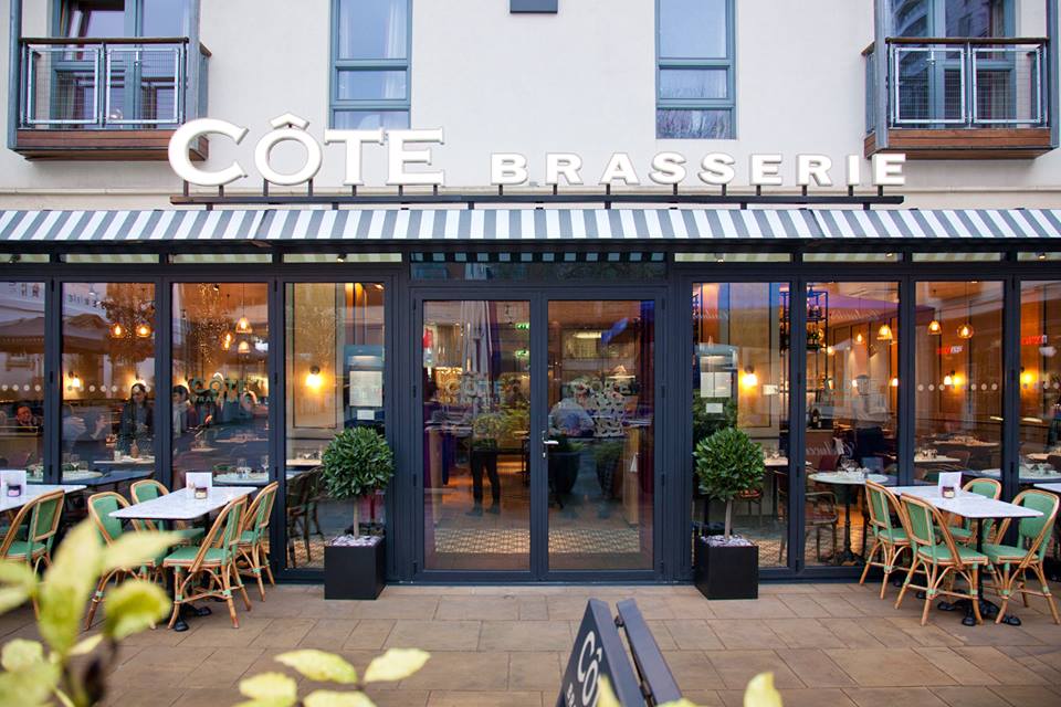 Côte Brasserie in Bristol - Valentine's Day